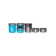 thumbnail image 1 of KIT 3 TAZONES CON 3 RECIPIENTES DE ACERO INOXIDABLE, 1 of 5