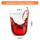 thumbnail image 2 of Copas de vino desechables WELLIFE, 350 ml, transparentes, 100 unidades, 2 of 7