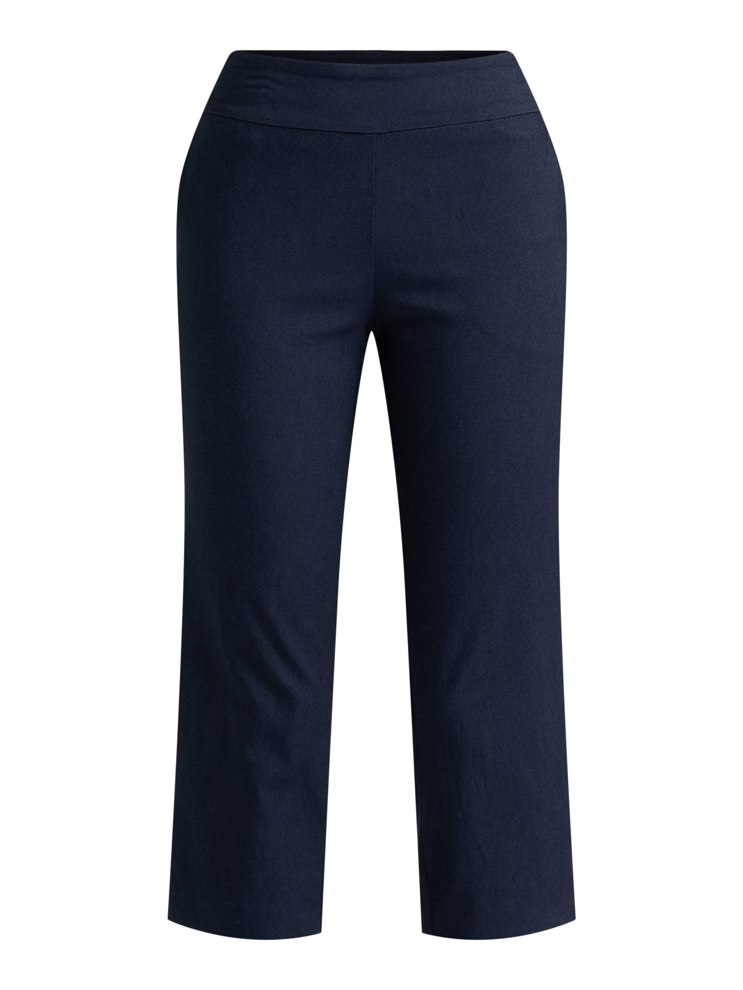 The Pioneer Woman Millennium Stretch Capri Pants, 23” Inseam, Sizes S-3X, Women’s