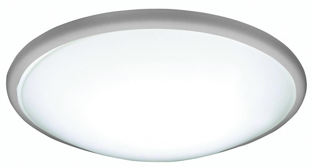 Black AFX Lighting OCFW70050LBK Frosted Glass Outdoor LED Flush Light Fixture 