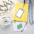thumbnail image 6 of Mabie Swan - Teacher Appreciation Gift, Six Elegant Pieces - 12oz Natural Canvas Cotton Tote, 12oz Enamel Mug, PU Leather Notebook, Ballpoint Pen, ID card Holder, with "Thank You" Card, 6 of 7