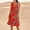 Multicolor, variant on Womens Dresses Cotton Linen Blend Long Dresses Solid Color Short Sleeves Crew Neck Midi Pocketed Sun Dress Casual Everyday Wear Summer Beach Trendy Outfits