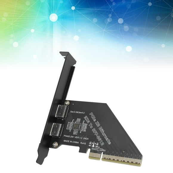 Oculink PCIe 4.0 X8 to Oculink Card High Speed Data Transfer 128 GT/s SFF 8612 Secure Connection External Graphics Card for NVMe SSD GPU EGPU