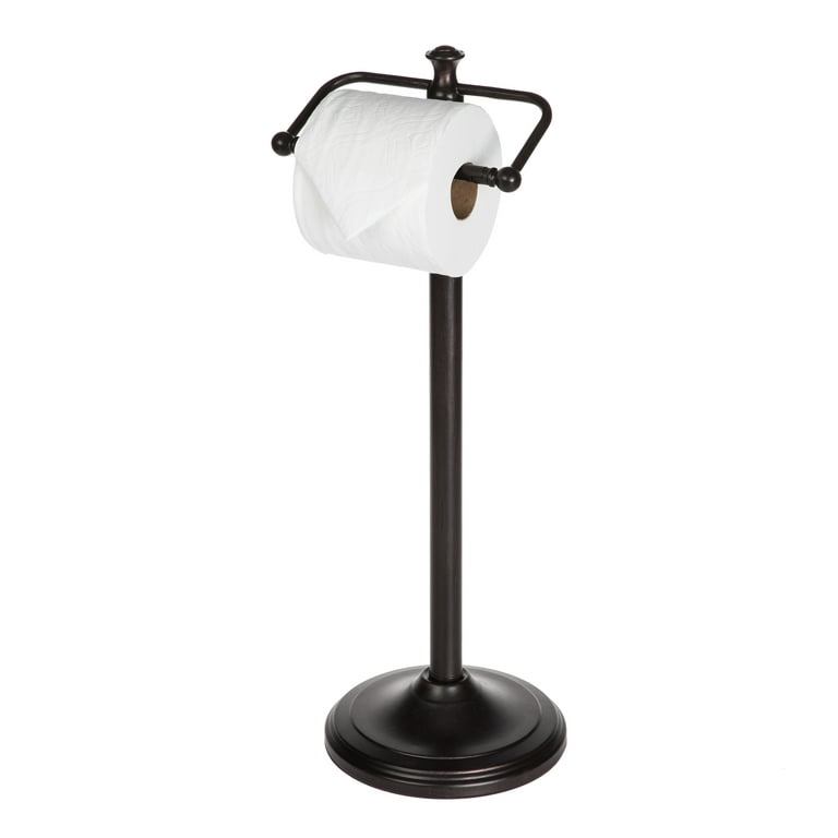 Deluxe Pedestal Oil Rubbed Bronze Toilet Paper Holder  Toilet paper stand, Bronze  toilet paper holder, Toilet paper holder