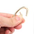 thumbnail image 2 of 9Pcs Oval O Shape Spring Buckles for Open Bag DIY Accessories 3 Colors M, 2 of 3