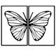 thumbnail image 1 of Cuadro Decorativo de Metal con Diseño mariposa Chico, 1 of 4