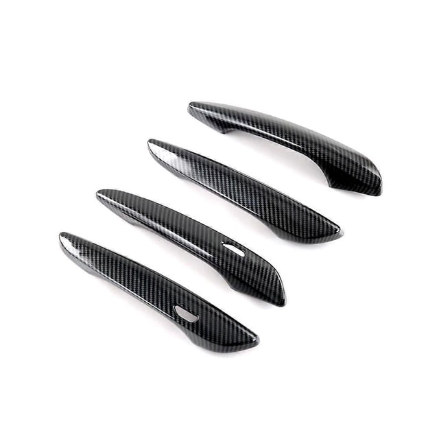 Para -50 CX50 2023 Cubierta de manija de puerta exterior de automóvil Cubierta protectora exterior Accesorios de moldura (ABS Fibra de carbono para automóvil)