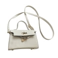 thumbnail image 2 of Compacto y versátil para uso diario, ideal para ir de compras, elegante bolso de hombro blanco para mujer de 19 x 13 x 7 cm, 2 of 8