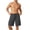 (Casual 85)Dark Gray, variant on Mens Summer Shorts Casual Breeches Fashion Solid Color Loose Multi Pocket Straight-leg Outdoor Short Pants