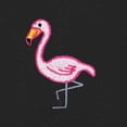 thumbnail image 2 of Dalix Flamingo Embroidered Fleece Cropped Hoodie Cold Fall Winter Women in Dark Heather 2XL XX-Large, 2 of 5