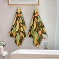 thumbnail image 4 of Autumn Pumpkins Corn 2 PCS Hand Towels for Bathroom, Fall Harvest Watercolor Kitchen Towel Ultra Soft and Absorbent Decorative Fingertip Face Bath Towels for Spa & Hotel, 28.3"x 14.4", 4 of 5