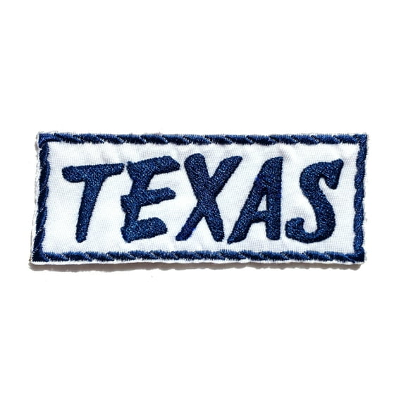 Texas Embroidered Sew/Iron On Patch