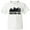 AA-White, variant on Boston Massachusetts City Skyline with Grunge Youth T-Shirt