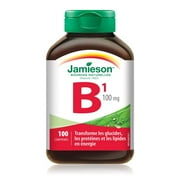 Jamieson Vitamin B1 (Thiamine) 100 mg, 100 tablets
