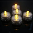 thumbnail image 2 of facefd SUBMERSIBLE LED LIGHT TEA CANDLES WEDDING PARTY WATER PROOF Yellow Light, 2 of 9