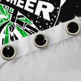 thumbnail image 4 of Manfei Cheerleading Cheer Team Black Out Curtains for Children Kids Teens,Black Green Curtains Pack of 2 (42x63 Each),Bling Crystal Glitter Bedroom Curtains,Microfiber Bedroom Decor, 4 of 6
