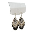 thumbnail image 2 of Pendientes colgantes Decoración Boho Drop Pendientes para Halloween Cosplay Negro, 2 of 8