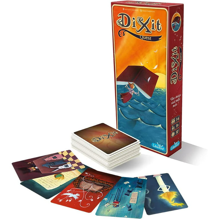 Dixit Disney Edition Storytelling Board Game - Fun Family Game Night,  Creative Play for Ages 8+, 3-6 Players, 30 Minute Playtime by Libellud