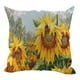 thumbnail image 1 of Xihbxyly Ofertas del día Liquidación Prime Juego de fundas de almohada cortas con diseño de girasol para sofá, decoración del hogar, 1 of 2