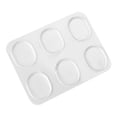 thumbnail image 1 of Silenciador de tambor de silicona, amortiguador de tambor de 6 piezas Amortiguador de tambor transparente Amortiguador de tambor ovalado Rendimiento probado, 1 of 8