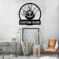 thumbnail image 5 of Craftnamesign Custom Bookish Black Woman With Coffee Metal Wall Art LED Light, 5 of 5