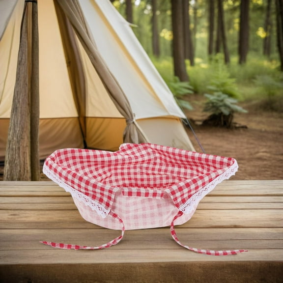 AURARMLET 4-Pack Fitted Basket Liners Replacement for Home Storage Organization and Use