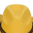 thumbnail image 7 of Baby Toddler Bucket Hat for Infant Boys Girls Kids Breathable Sun Hat with Chin Strap Childrens Woolen Hat With UpturnedCowboy Hat Head Accessory Solid Color Top Hat Wide Brimmed Hat, 7 of 7