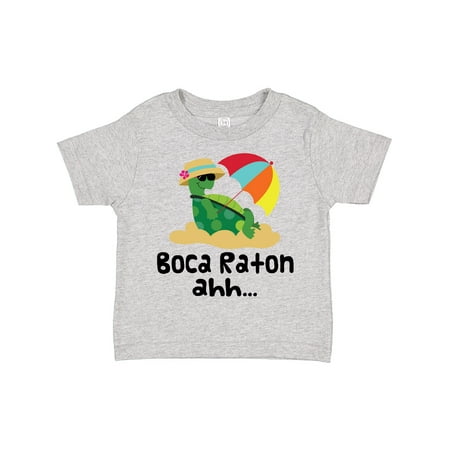 

Inktastic Boca Raton Florida Gift Toddler Toddler Girl T-Shirt