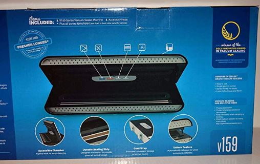 how to use ziploc vacuum sealer v159