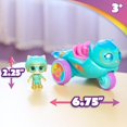 thumbnail image 5 of Disney Jr. SuperKitties Bitsy Adventure Vehicle, Pull-Back Car with Moving Flame Effect, Kids Ages 3+, 5 of 8