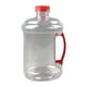 thumbnail image 3 of Botella de agua reutilizable con tapón de rosca, 1,5 l, portátil, con asa, contenedor de agua vacío para coche, cocina, ceremonias, senderismo, hogar. rojo, 3 of 8