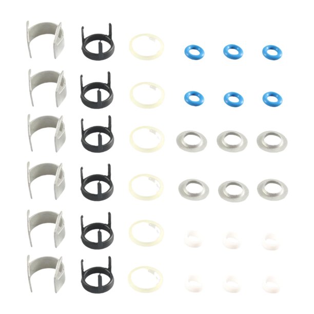 Kit de reparación de sellos de inyectores de combustible, repuestos 06H998907B 06J998907, piezas de automóvil Juego de 6 piezas