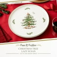 thumbnail image 2 of Spode Christmas Tree Lazy Susan - Non Skid 360 Degree Rotation, Holiday Space Saver for Kitchen, Cabinet, Pantry, Rotating Spice Rack Organization for Easy Access, Festive Entertaining, 2 of 7