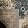 thumbnail image 4 of SAFAVIEH Lyndhurst Frances Traditional Bordered Area Rug, Teal/Cream, 6' x 9', 4 of 5