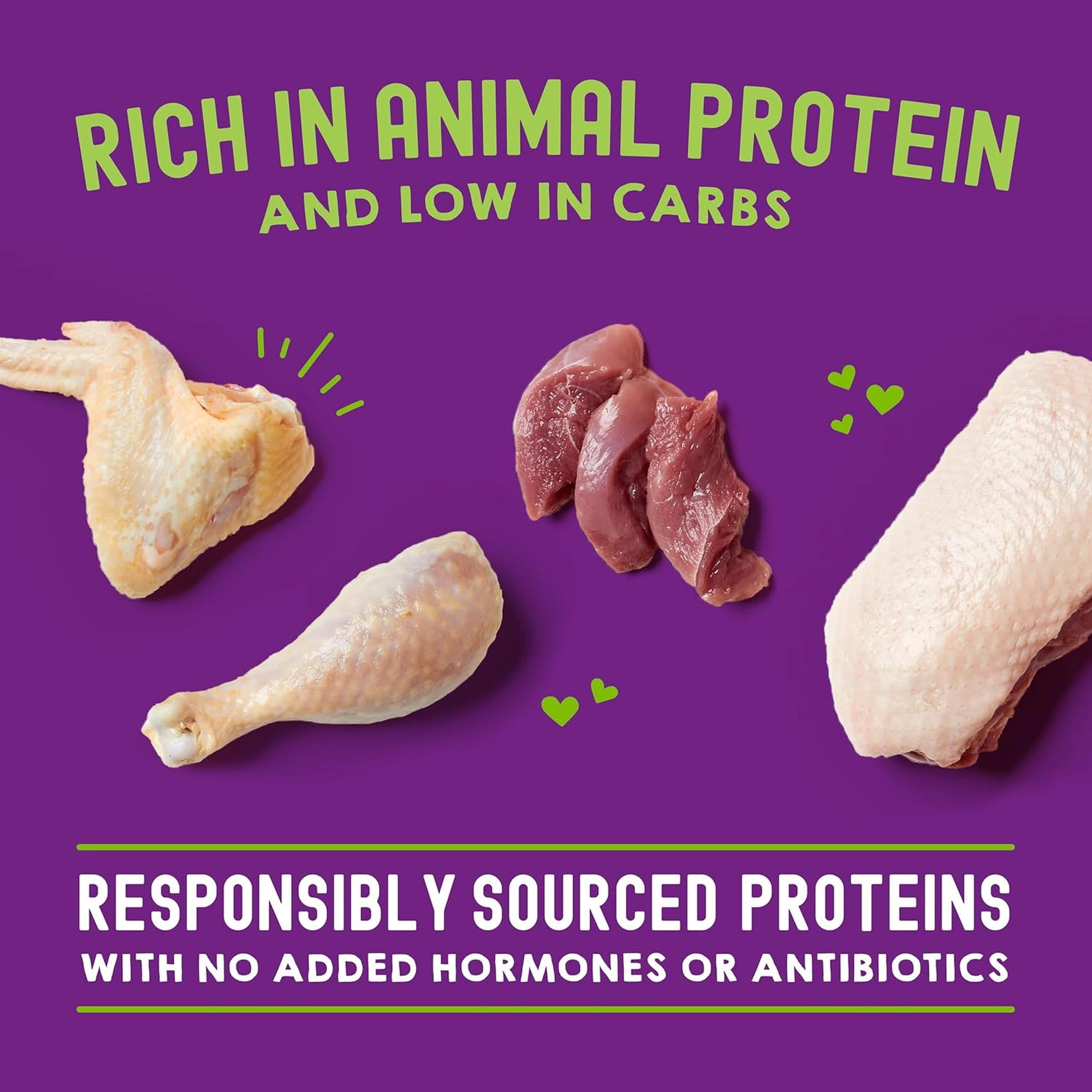 Stella & Chewy's Wet Food for Cats - Carnivore Cravings Duck & Chicken Recipe - 2.8 Ounce Pouch/12 ct