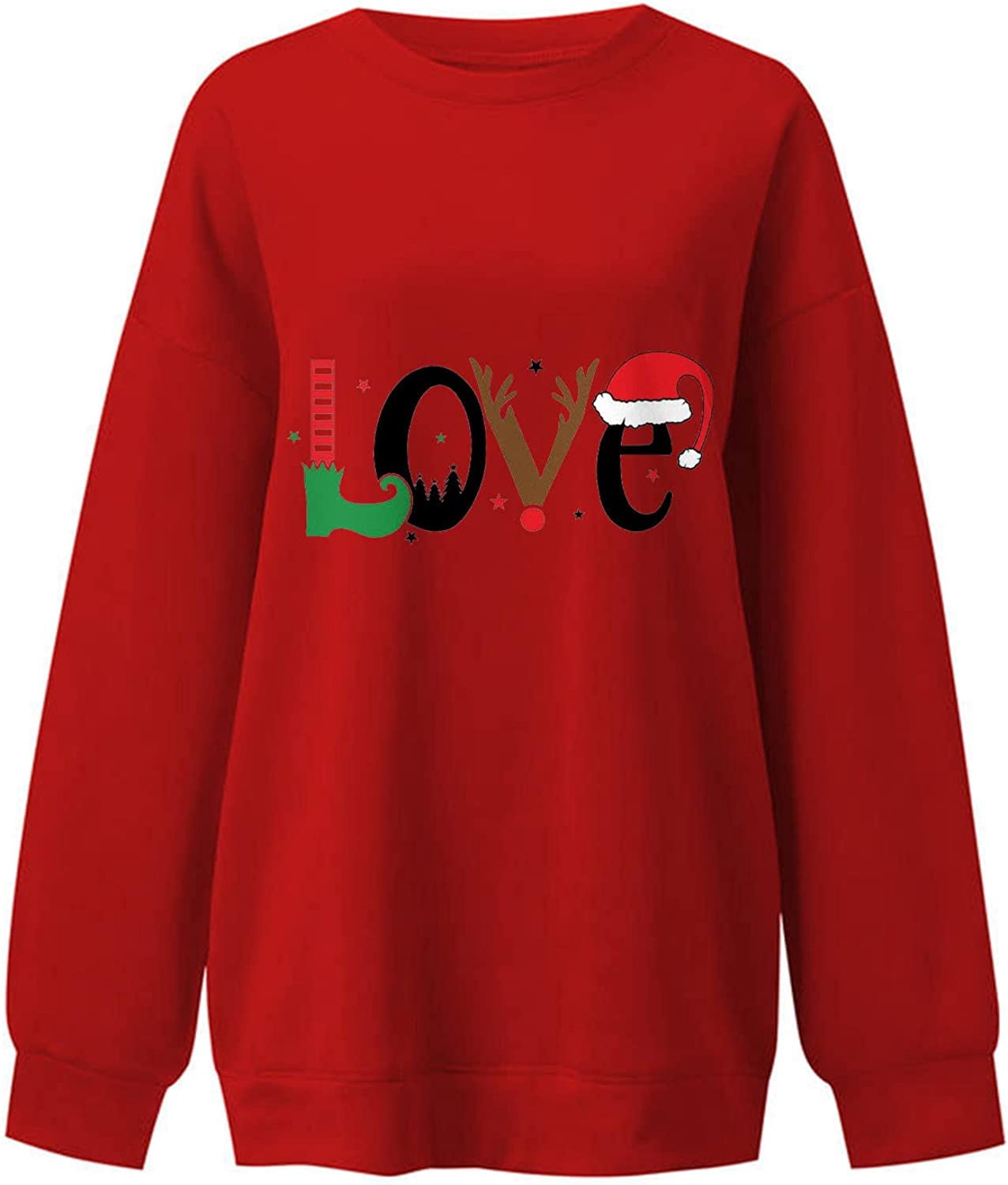 Women's Casual Lace Long Sleeve Patchwork V-Neck Pullover Heart Print T-shirt Tops Plus Size Blouses Shirt Dressy for Fall