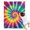 Rainbow Tie Dye, variant on Rainbow Tie Dye Mandala Pattern Blanket,Comfortable Soft Flannel Throw Blanket,All Season,Warm Lightweight Blankets for Sofa Bed Couch Living Room Chair,30"x40"