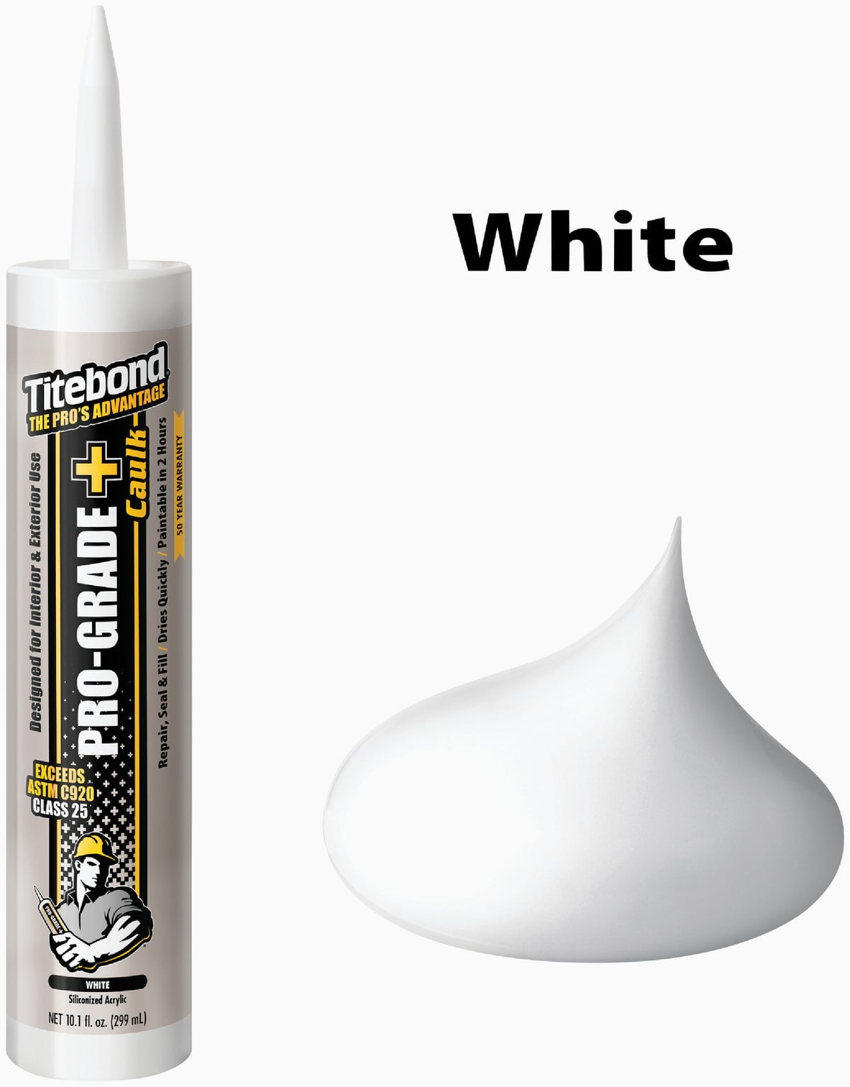 Franklin International Titebond ProGrade Plus Siliconized Acrylic