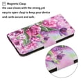thumbnail image 3 of Feishell for Samsung Galaxy S23 Ultra Wallet Case,with Card Holder Flip Case for Women Men,Pattern PU Leather Magnetic Clasp Kickstand Phone Cover with Wrist Strap,Rose Butterfly, 3 of 7