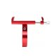 thumbnail image 5 of Wosthever Soporte ajustable para teléfono de bicicleta GUB G81Aluminum para teléfono inteligente de 3,5-6,2 pulgadas soporte soporte para Ciclismo rojo, 5 of 6