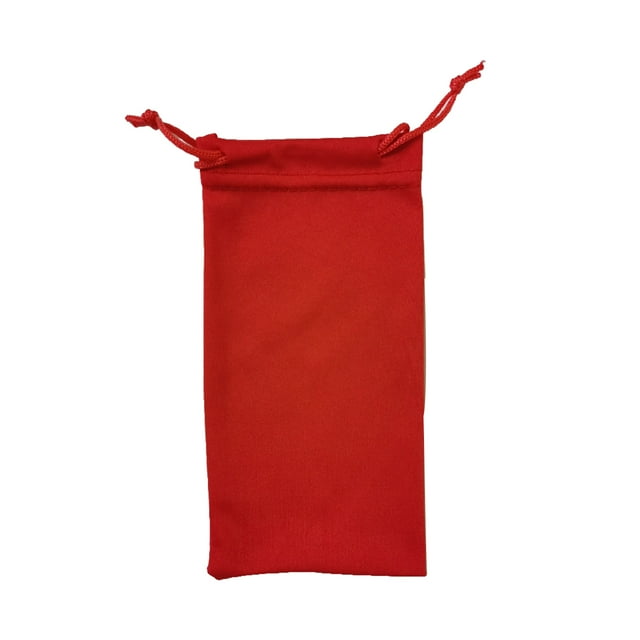 Youkk Sunglasses Case Portable Eyewear Carrying Bag Convenient Eyeglass Pouch Red 1Set