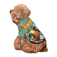 thumbnail image 5 of Honeii Cartoon Dragonfly Art Print Small Dog Hoodies Pet Hooded Sweatshirts Fall Winter Puppy Cat Sweaters Warm Clothes for Small Dogs Outfits Costume-Medium, 5 of 7