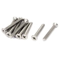 thumbnail image 2 of Unique Bargains M5 x 40mm Metric Flat Head Countersunk Bolts Machine Screws (10-pack), 2 of 2