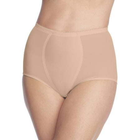 

Secret Solutions Women s Plus Size Tummy Control Firm Brief 2-Pack Underwear