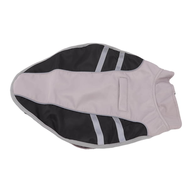 Chubasquero impermeable EOTVIA para perros transpirable cómodo Gris oscuro