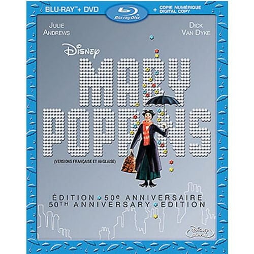 Mary Poppins (50th Anniversary Edition) (Blu-ray + DVD + Digital Copy) (Bilingual)