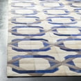 thumbnail image 3 of SAFAVIEH Studio Leather Raphael Geometric Area Rug, Ivory/Multi, 4' x 6', 3 of 8