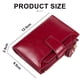thumbnail image 2 of Cartera pequeña Apuakthei para mujer, de piel auténtica, plegable, compacta, pequeña, para mujer, 2 of 6