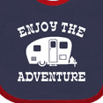 thumbnail image 4 of Inktastic Enjoy the Adventure RV Boys or Girls Baby Bib, 4 of 4