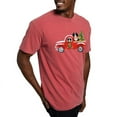thumbnail image 4 of CafePress - Christmas Berner Red Truck T Shirt - Mens Comfort Colors Shirt, 4 of 5